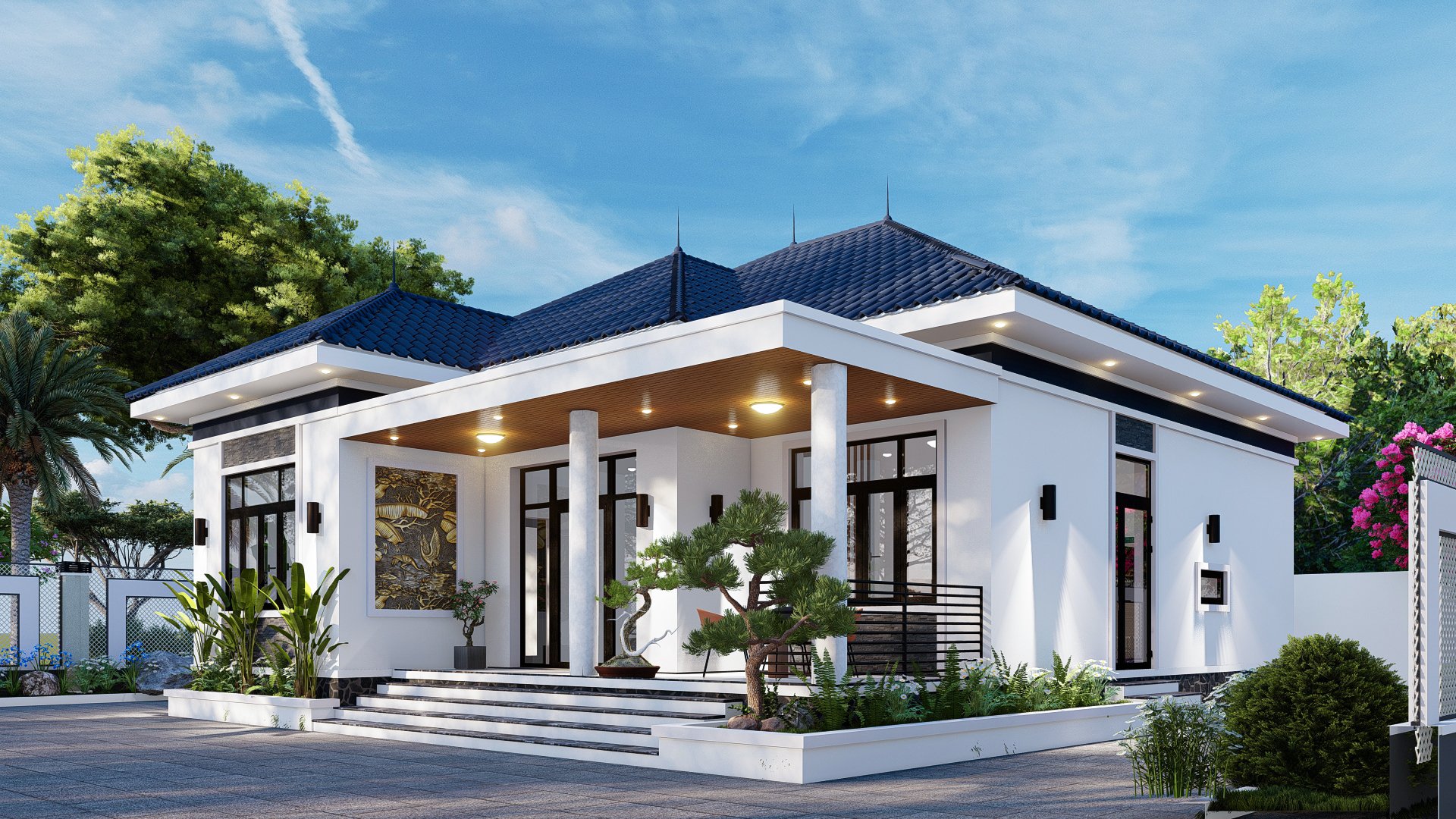 nhà vườn cấp 4